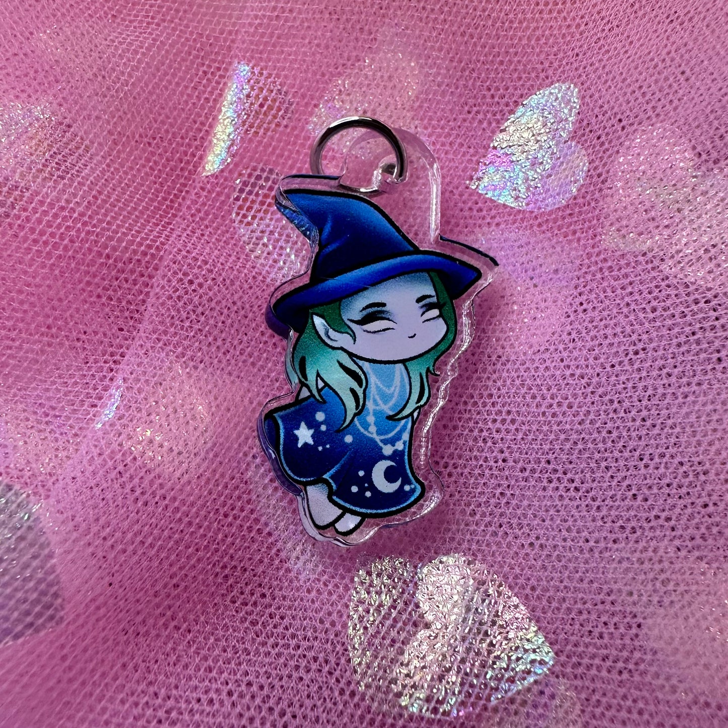 Pendentif sorcière de la lune