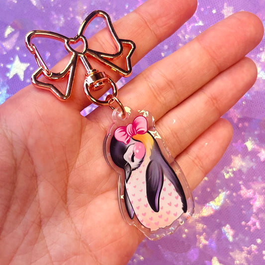 Porte-clé pingouin manchot