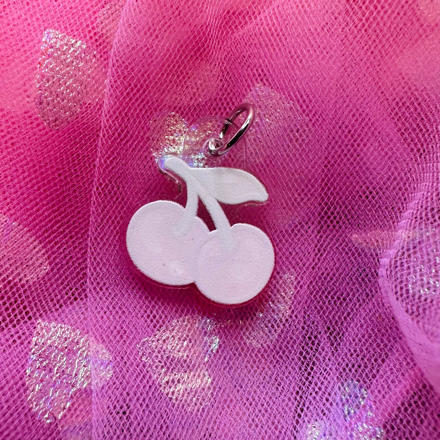 Pendentif cerise