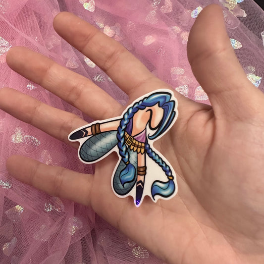 Tatouage temporaire Jinx