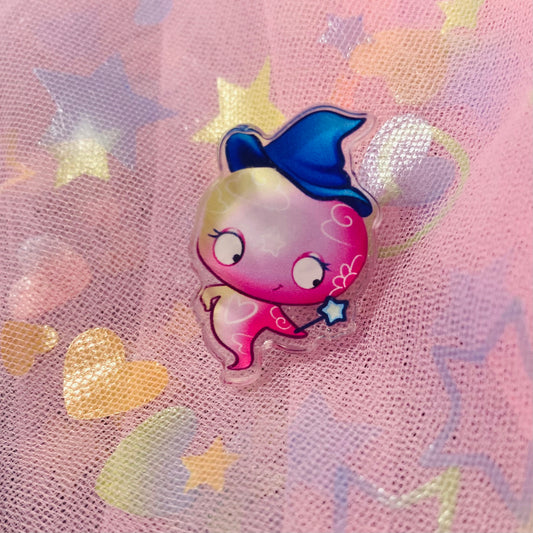 Pin’s Coquillette magicienne