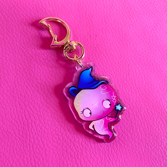 Porte-clé Coquillette magicienne