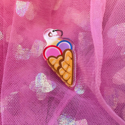 Pendentif cornet de glace