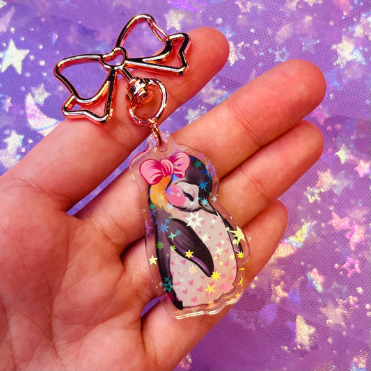 Porte-clé pingouin manchot