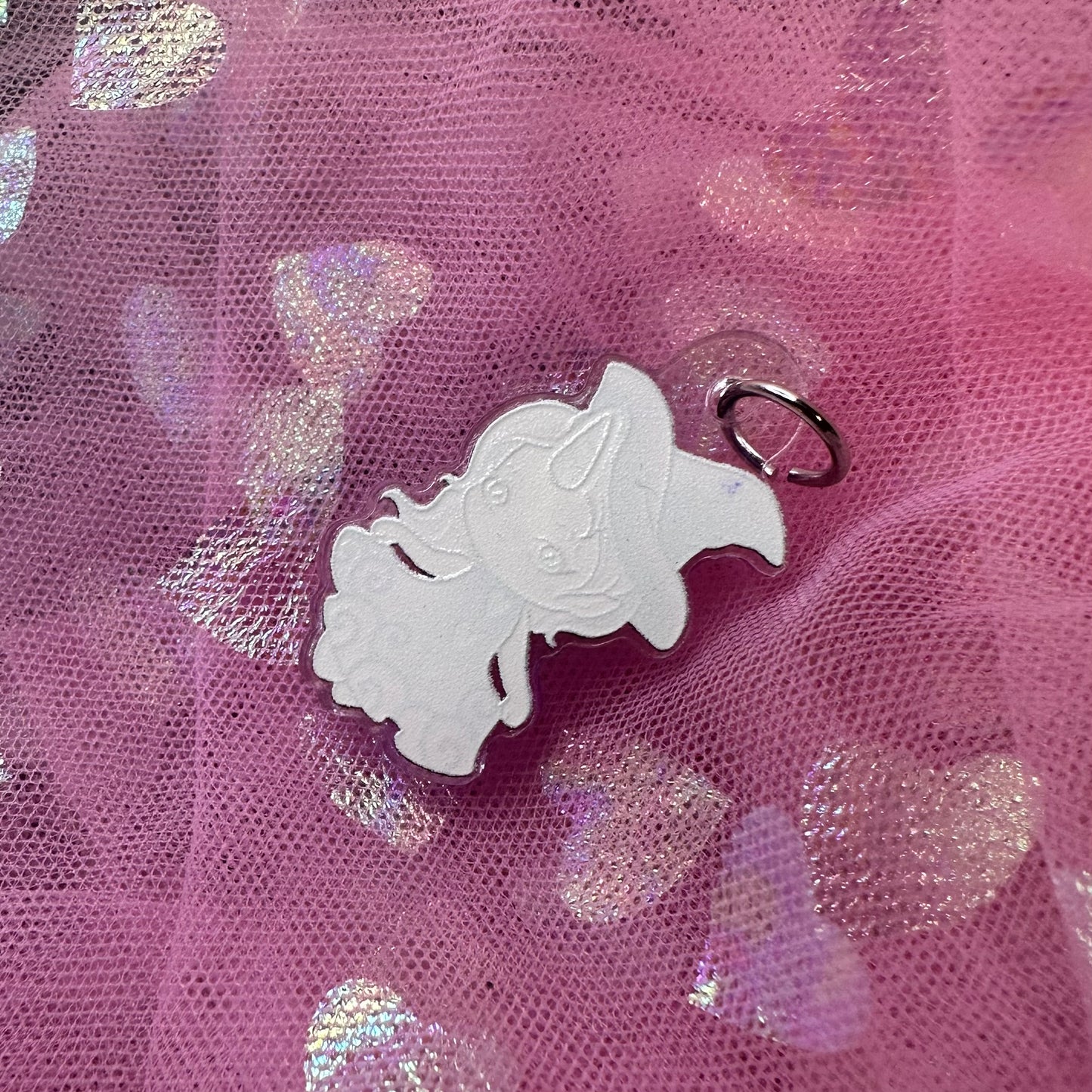 Pendentif sorcière licorne