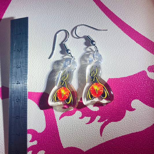 Boucles d’oreilles clicli Sauron