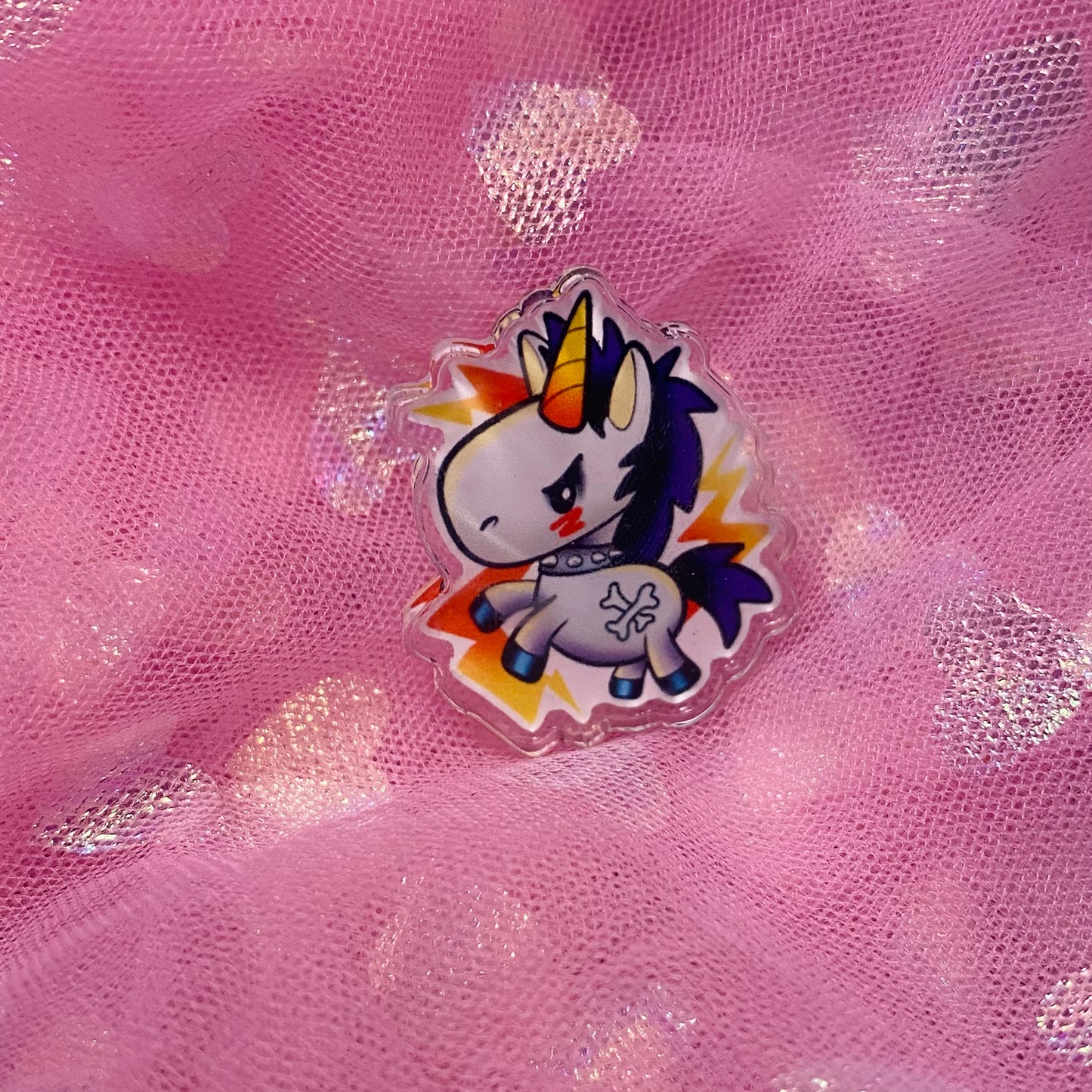 Pin’s licorne rebelle