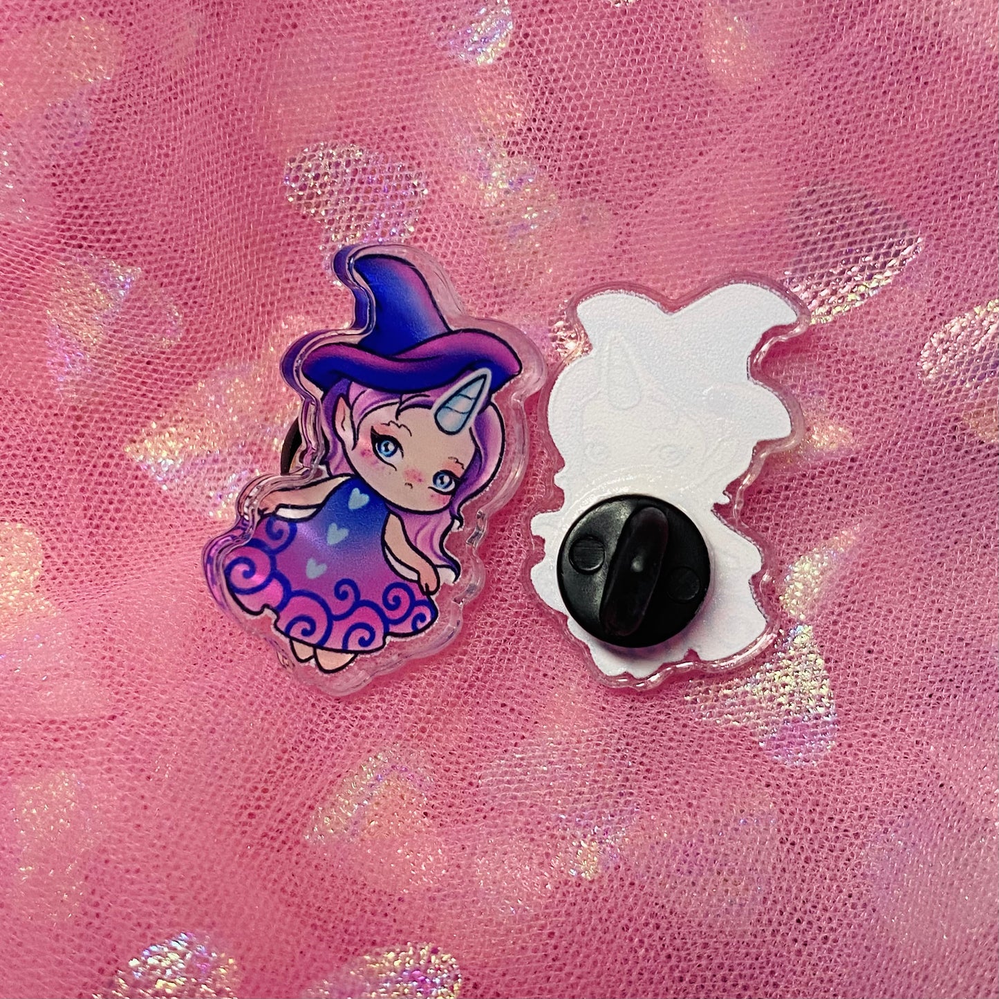 Pin’s sorcière licorne