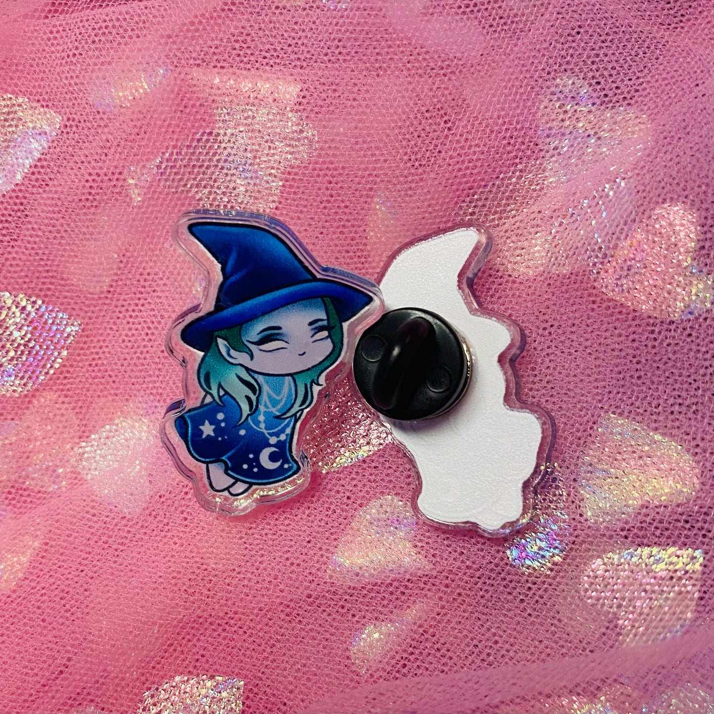 Pin’s sorcière lune