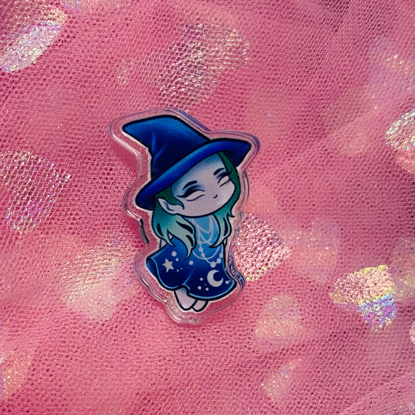 Pin’s sorcière lune