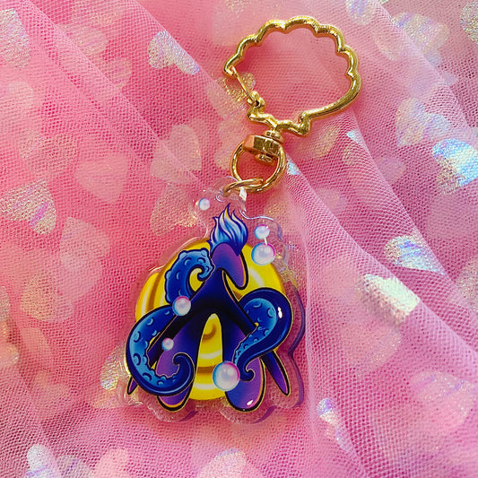 Porte-clé sorcière des mers