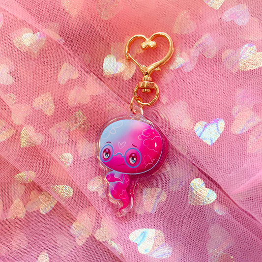 Porte-clé Coquillette boudeuse