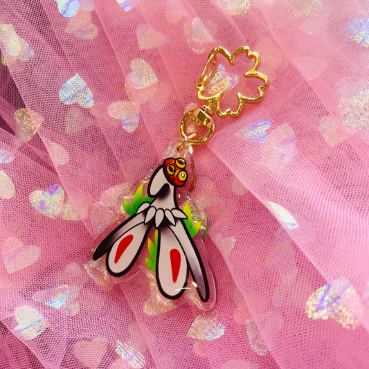 Porte-clé princesse loup