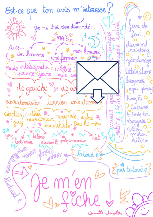 Illustration "Ton avis", fichier à télécharger