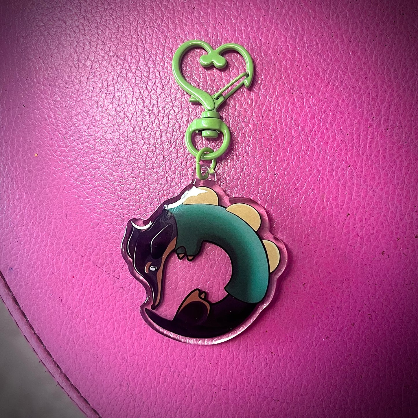 Porte-clé teckel Dino