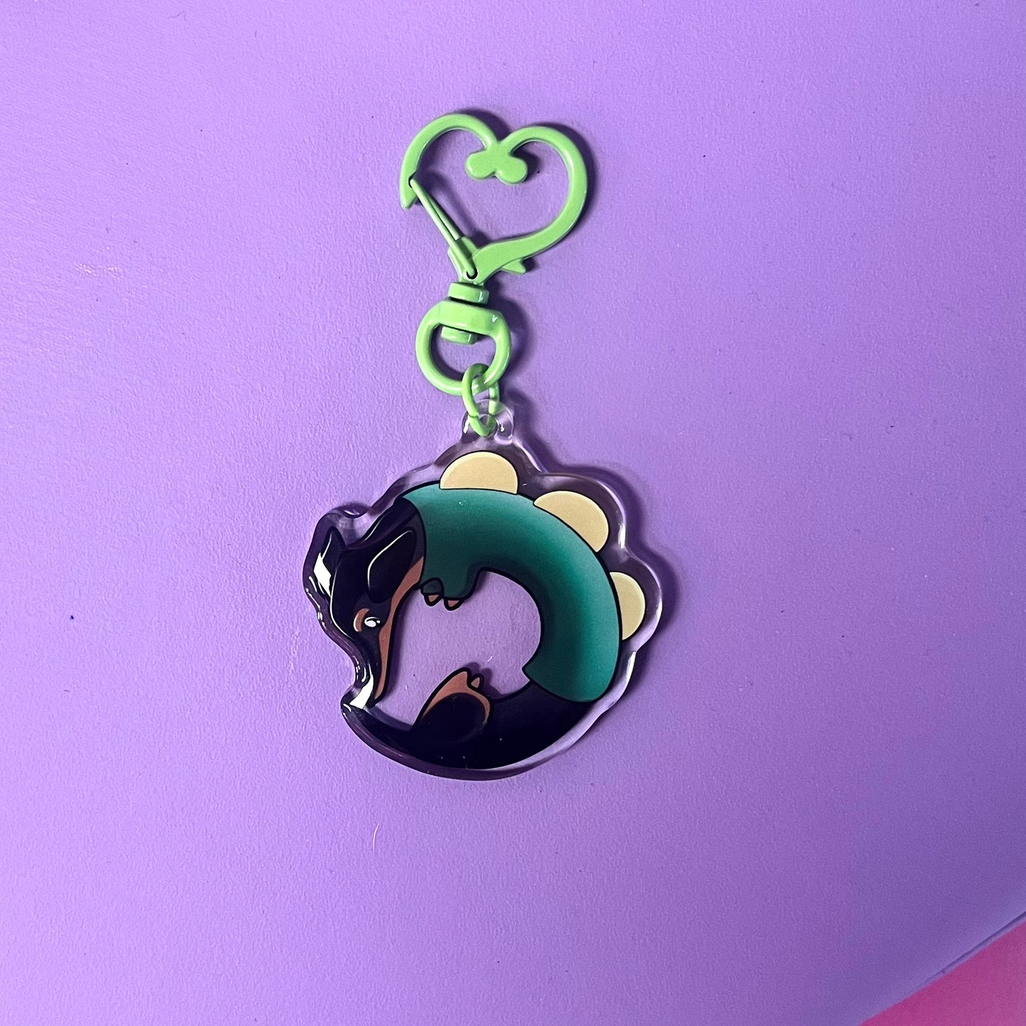 Porte-clé teckel Dino